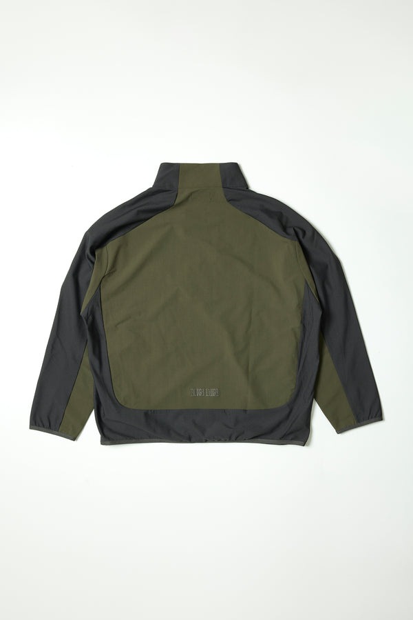 NYLON HALFZIP L/S PULLOVER Khaki