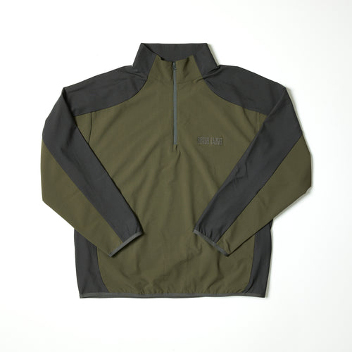 NYLON HALFZIP L/S PULLOVER Khaki