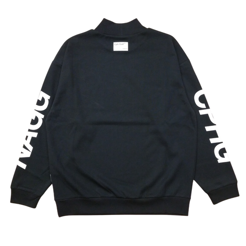 #NAGG WARM L/S MOCK NECK TEE BLACK