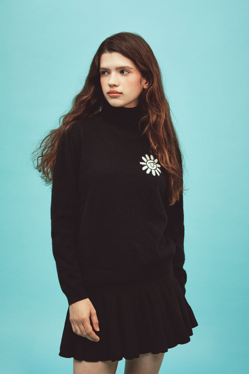 Daisy cashmere turtleneck