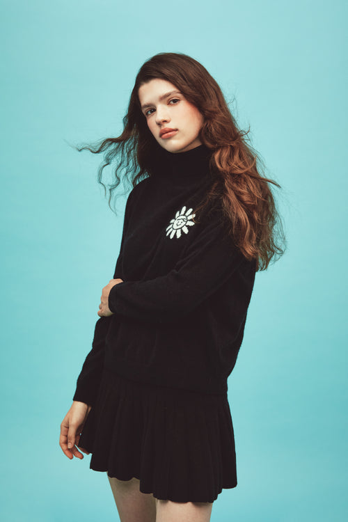 Daisy cashmere turtleneck
