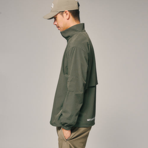 HALF ZIP PISTE KHAKI