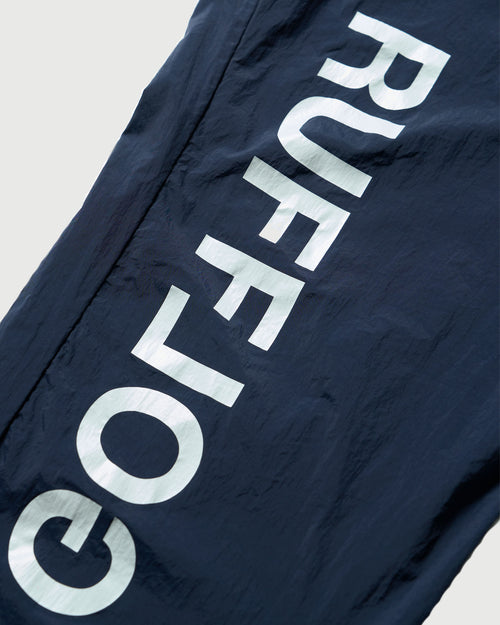 RACING LOGO WIDE TRAINING PANTS NAVY