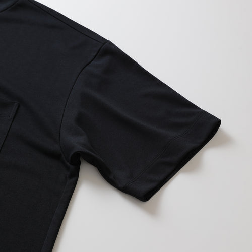 Boom Box Back Print Mock Neck S/S_511-12007