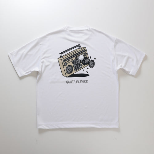 Boom Box Back Print Mock Neck S/S_511-12007