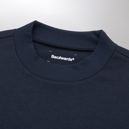P.I.O Back Print  Mock Neck S/S_511-12008
