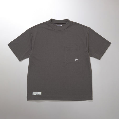 Bkws Lazy Cheeth Back Print Mock Neck S/S_511-12009