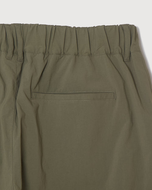 STRAIGHT QUILT PUFFER PANTS KHAKI