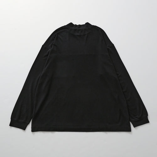 Wick-heat Mock Neck L/S