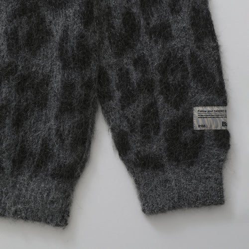 Mohair Crew Knit Pullover v2
