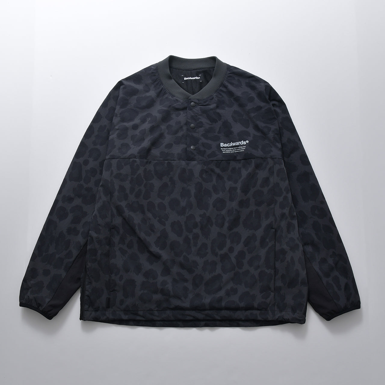 フォロー割引あり　入手困難完売品　RUFFLOG ハーフジップピステ　シャツ　黒 Thermo Harf Snap Pullover – RUFFLOG