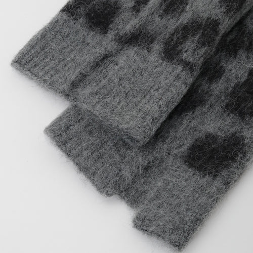 Mohair Knit Leg Cover