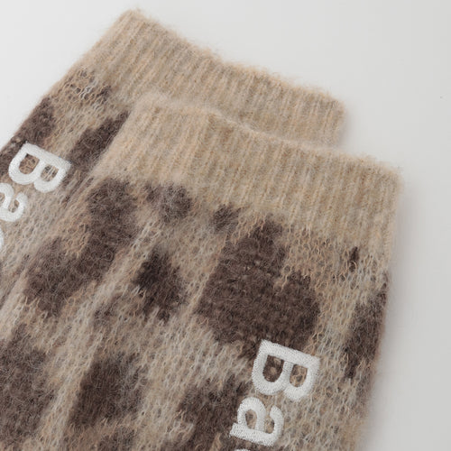 Mohair Knit Leg Cover