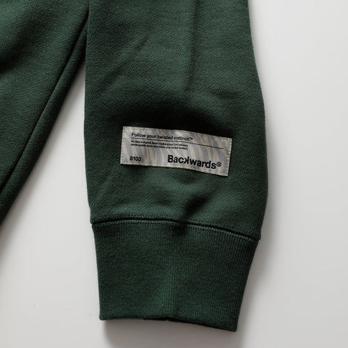 Boom Box Back Print Sweat Crew
