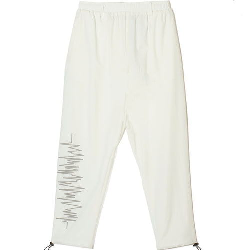 RUFFLOG × EPISTROPH NOIZE REFLECTION PANTS WHITE