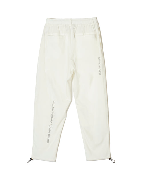 RUFFLOG × EPISTROPH NOIZE REFLECTION PANTS WHITE