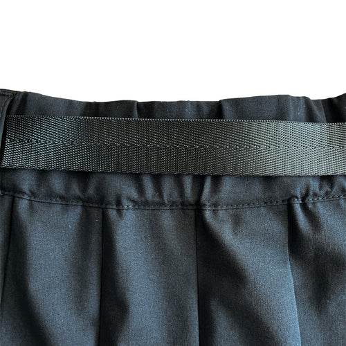 [WOMEN] #ADJUSTABLE SKIRT BLACK