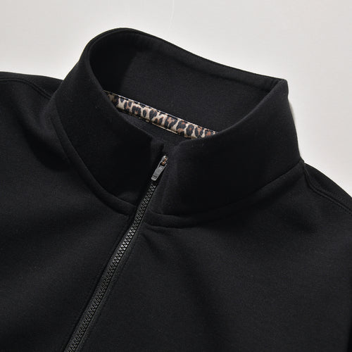 OPMP Typo Spacer Sweat Half Zip