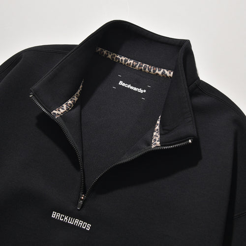 OPMP Typo Spacer Sweat Half Zip