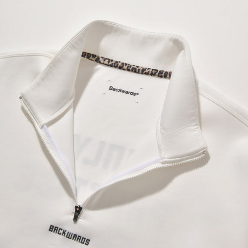 OPMP Typo Spacer Sweat Half Zip