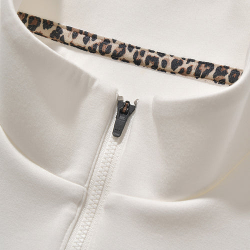 OPMP Typo Spacer Sweat Half Zip