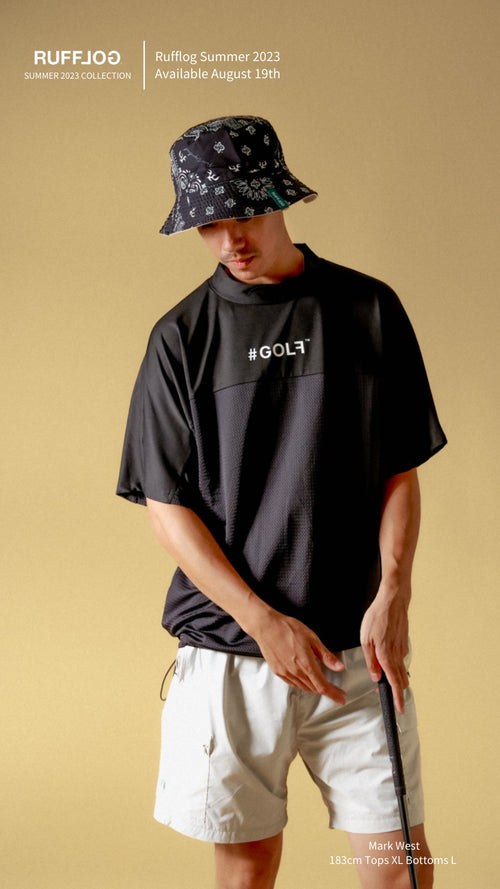 BACK ARCH LOGO MOCK BLACK