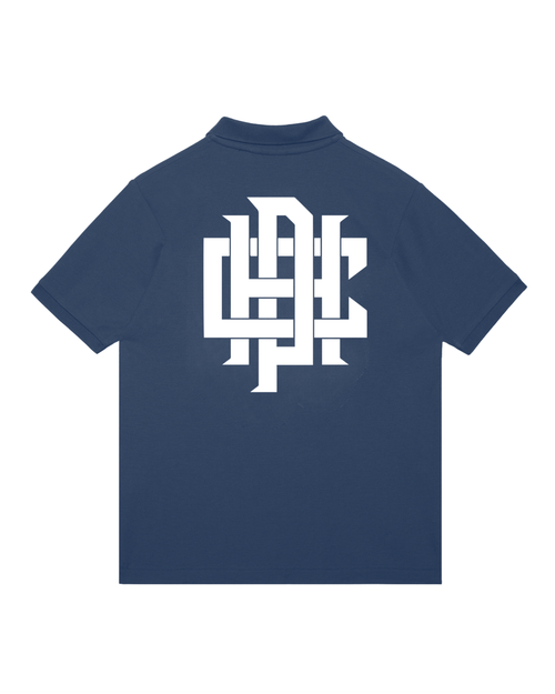 [WOMENS]OVERLAP LOGO SS POLO