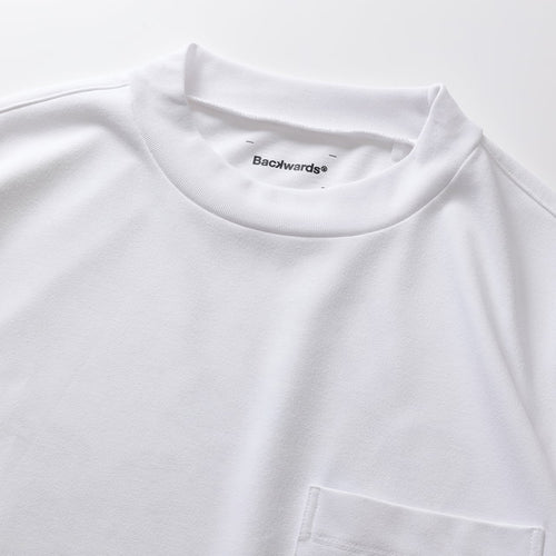 Bkws Lazy Cheeth Back Print Mock Neck S/S_511-12009