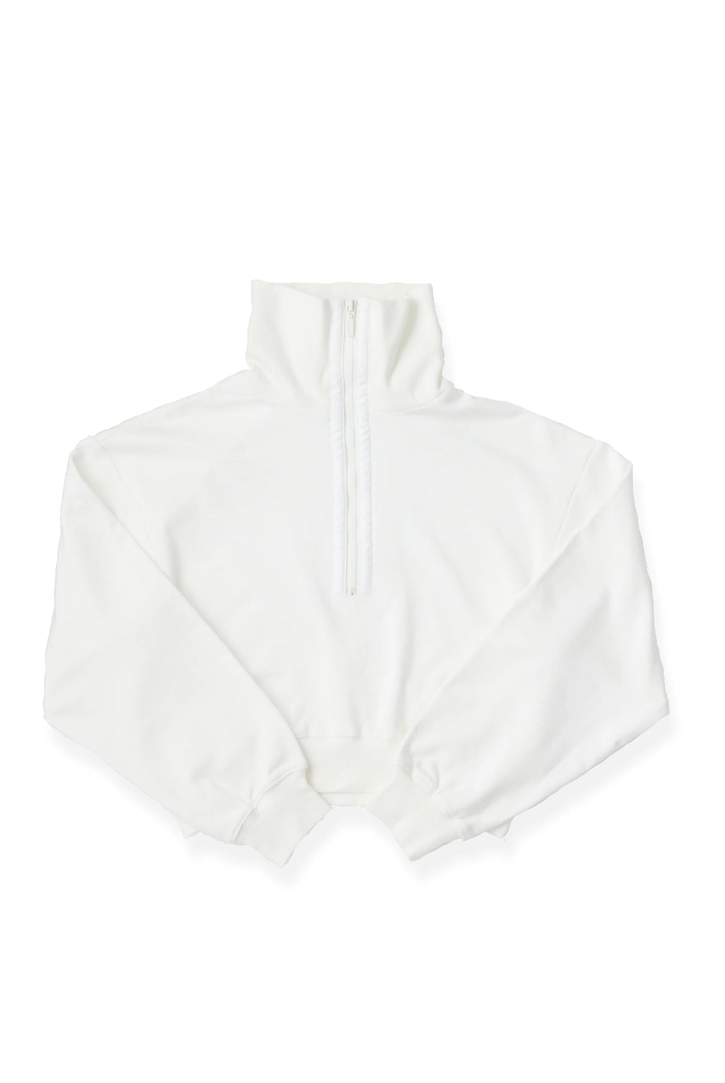 RUFFLOG ハーフジップ トップス Logo Embroidered Half-zip Sweatshirt – RUFFLOG