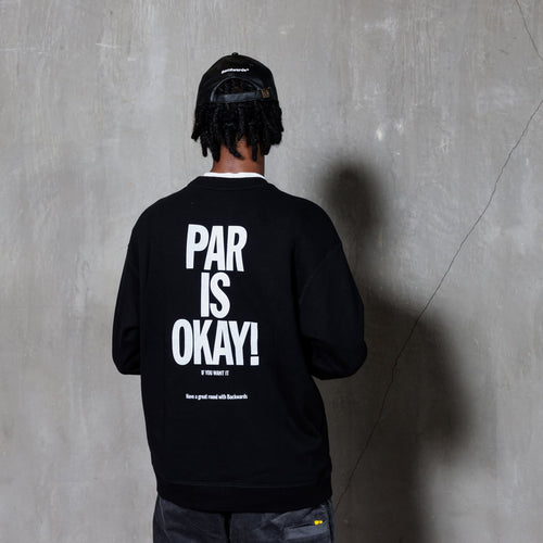 P.I.O Back Print Sweat Crew