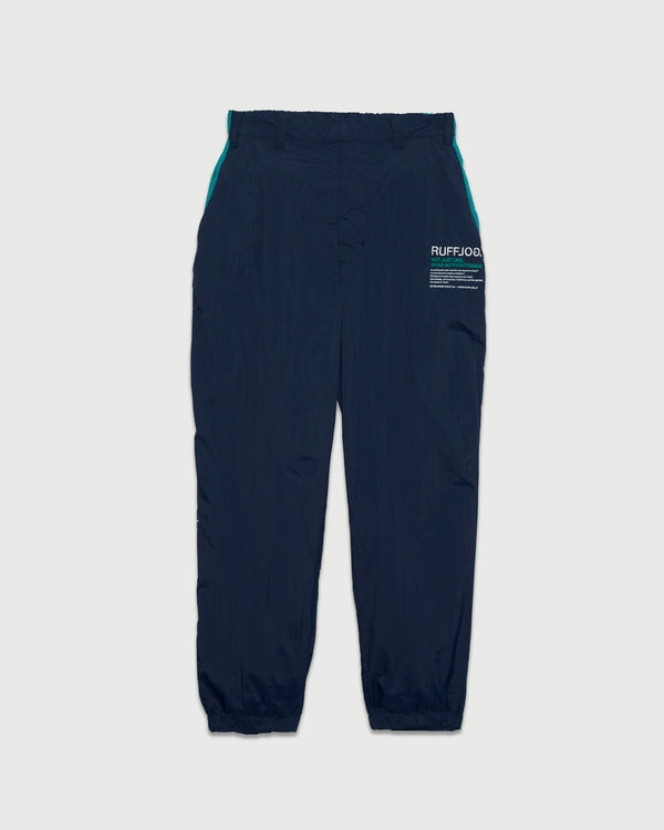 RACING LOGO WIDE TRAINING PANTS NAVY