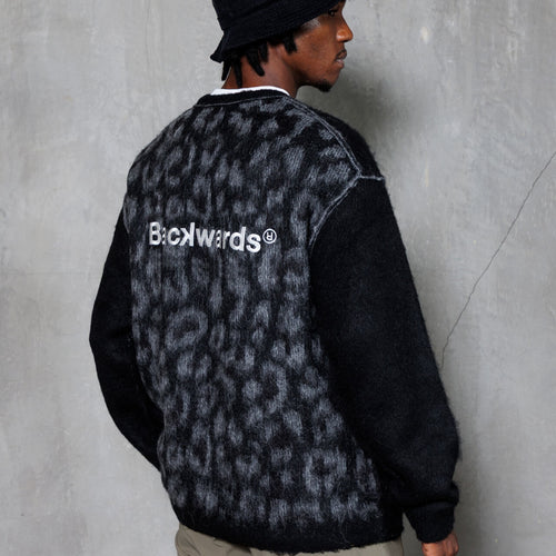 Mohair Crew Knit Pullover v2