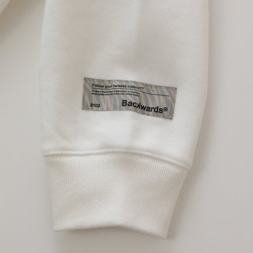 Primary Logo SW Mock Neck WHITE