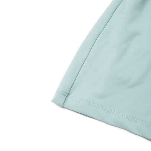 RUFFLOG CURSIVE LOGO SKIRT LIGHT GREEN