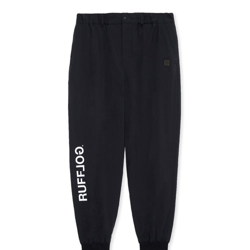 RUFFLOG NYLON STRETCH JOGGER BLACK