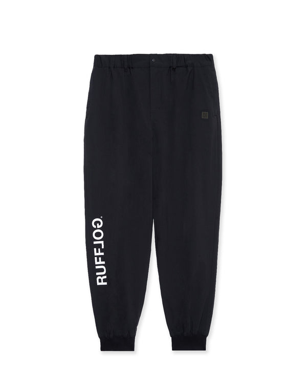 RUFFLOG NYLON STRETCH JOGGER BLACK