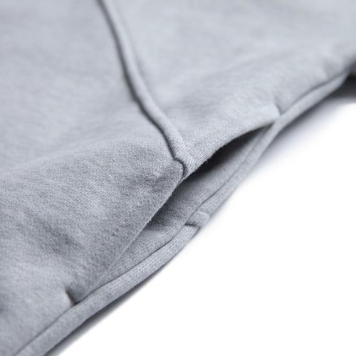 Heavy Weight Fill-in Logo Half Zip Sweat GRAY