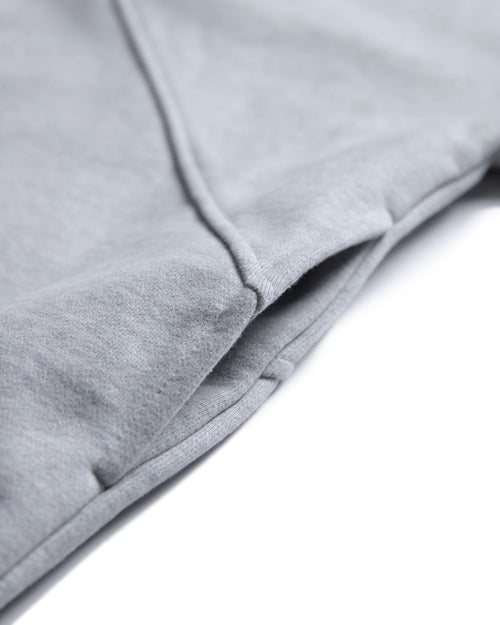 Heavy Weight Fill-in Logo Half Zip Sweat GRAY