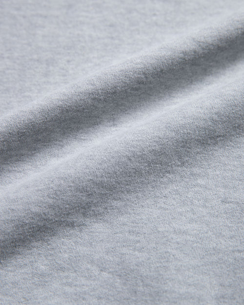 Heavy Weight Fill-in Logo Half Zip Sweat GRAY