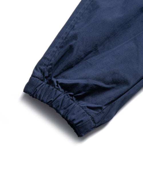 Stretch Nylon Coach Jacket Navy