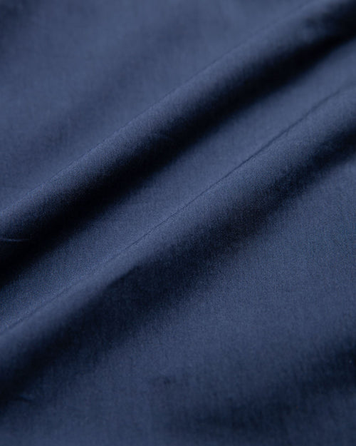 Stretch Nylon Coach Jacket Navy