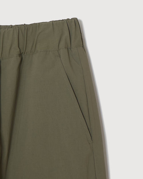 STRAIGHT QUILT PUFFER PANTS KHAKI