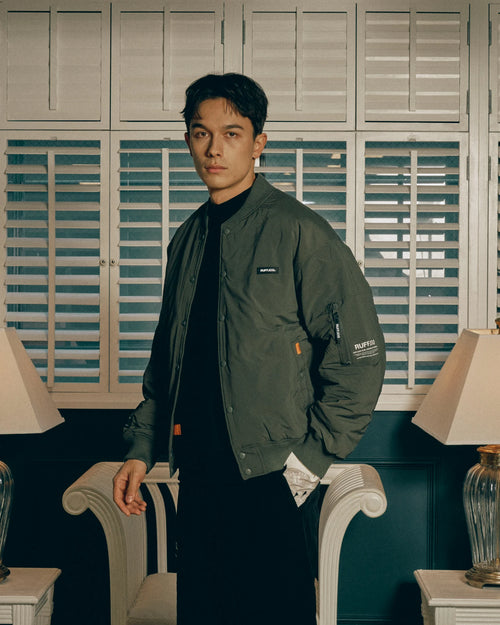 LIGHT WEIGHT PUFFER STADIUM JACKET