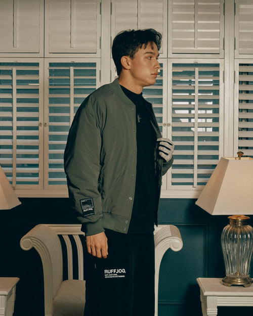 LIGHT WEIGHT PUFFER STADIUM JACKET