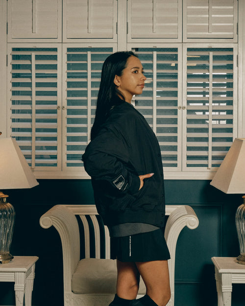 LIGHT WEIGHT PUFFER STADIUM JACKET