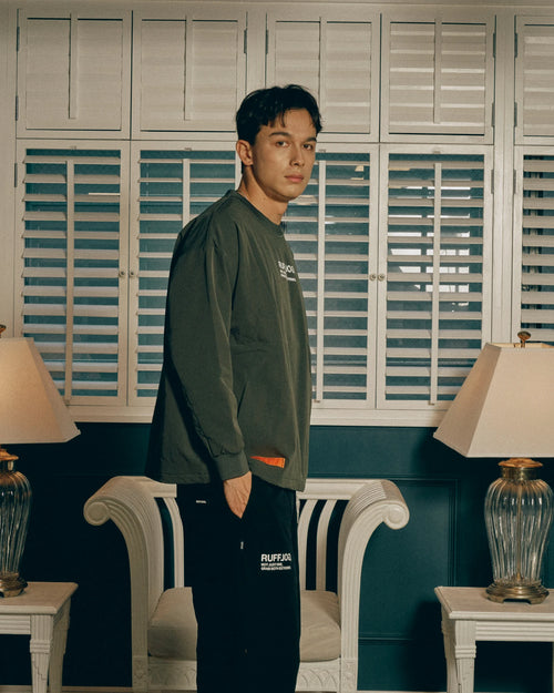 STRETCH PULLOVER INSULATED CREW NECK PISTE