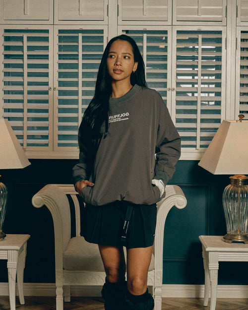 STRETCH PULLOVER INSULATED CREW NECK PISTE