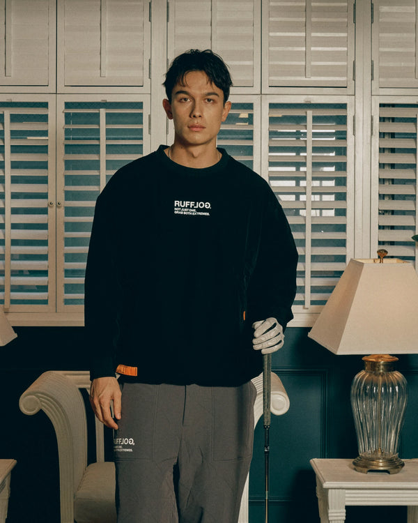 STRETCH PULLOVER INSULATED CREW NECK PISTE