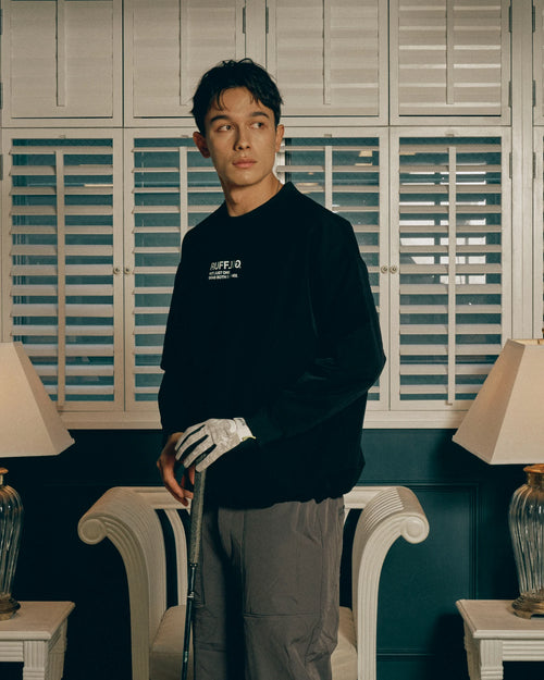 STRETCH PULLOVER INSULATED CREW NECK PISTE