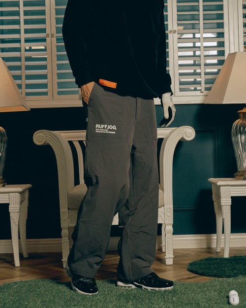 WAVE QUILT INSULATED PANTS